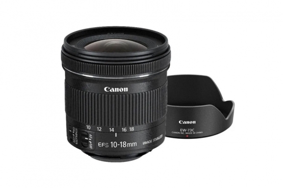 Obrázok pre UKÁŽKOVÝ NEPREDAJNÝ Canon EF-S 10-18mm f/4,5-5,6 IS STM + EW-73C + 